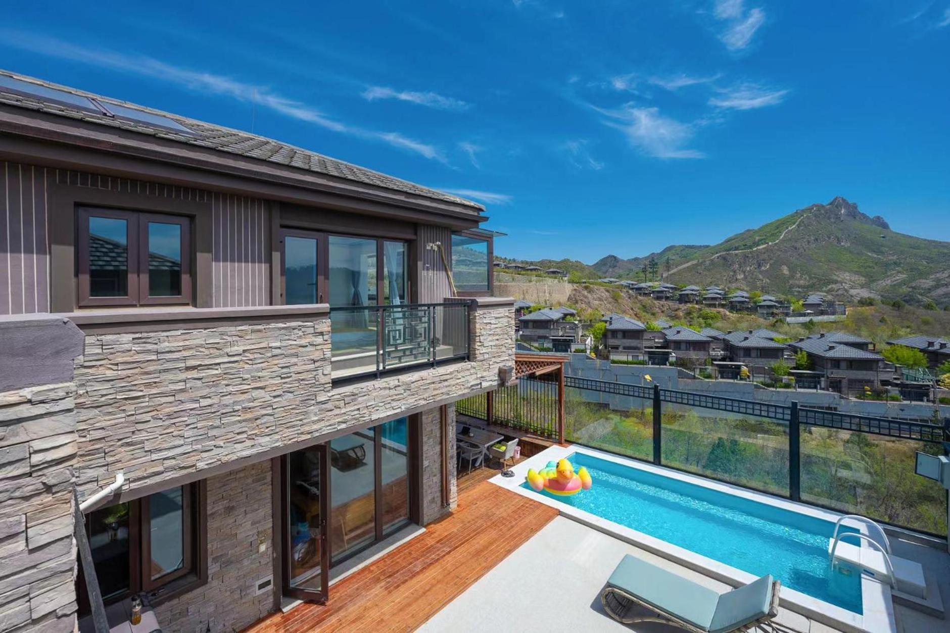 Gubei Water Town Landscape Villa Miyun Exterior foto
